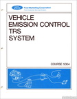 1971 Ford Vehicle Emission Control - TRS System handbook