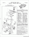 Ford Carburetor Instruction Sheets