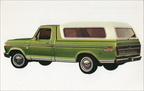 1973 Ford Truck advertising postcards