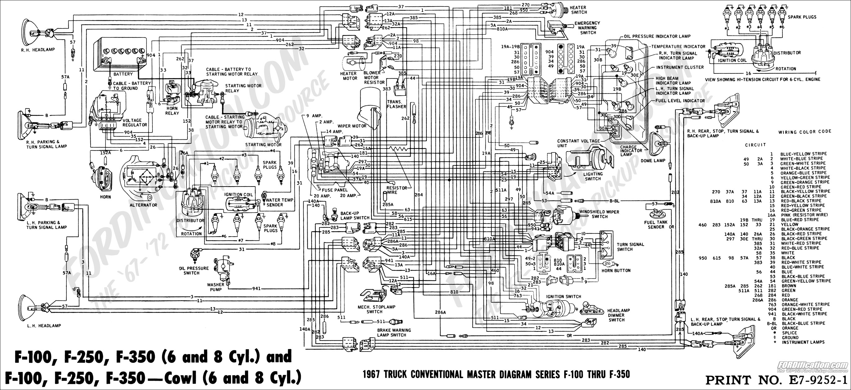 Ford Truck Technical Drawings And Schematics