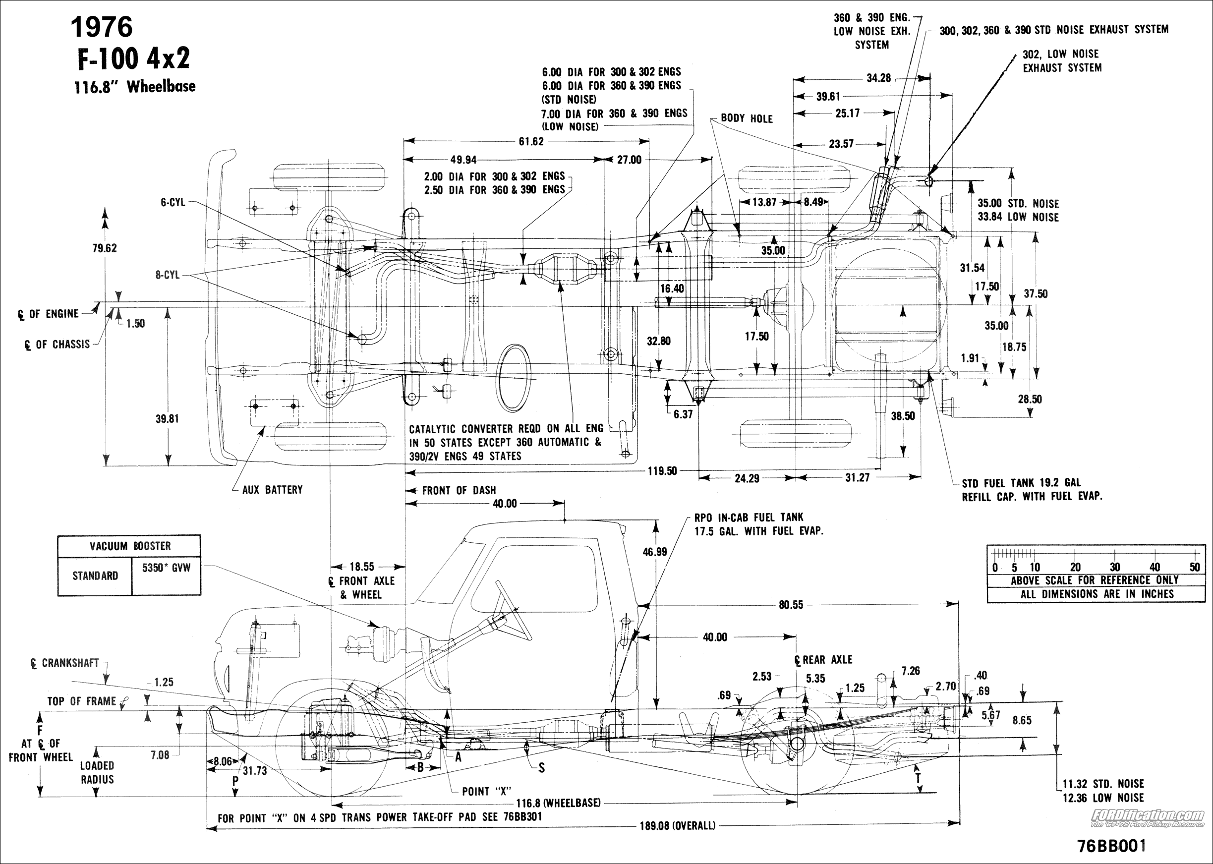 1970 Body Builder's Layout Book - FORDification.com 76 ford f 150 wiring diagram 