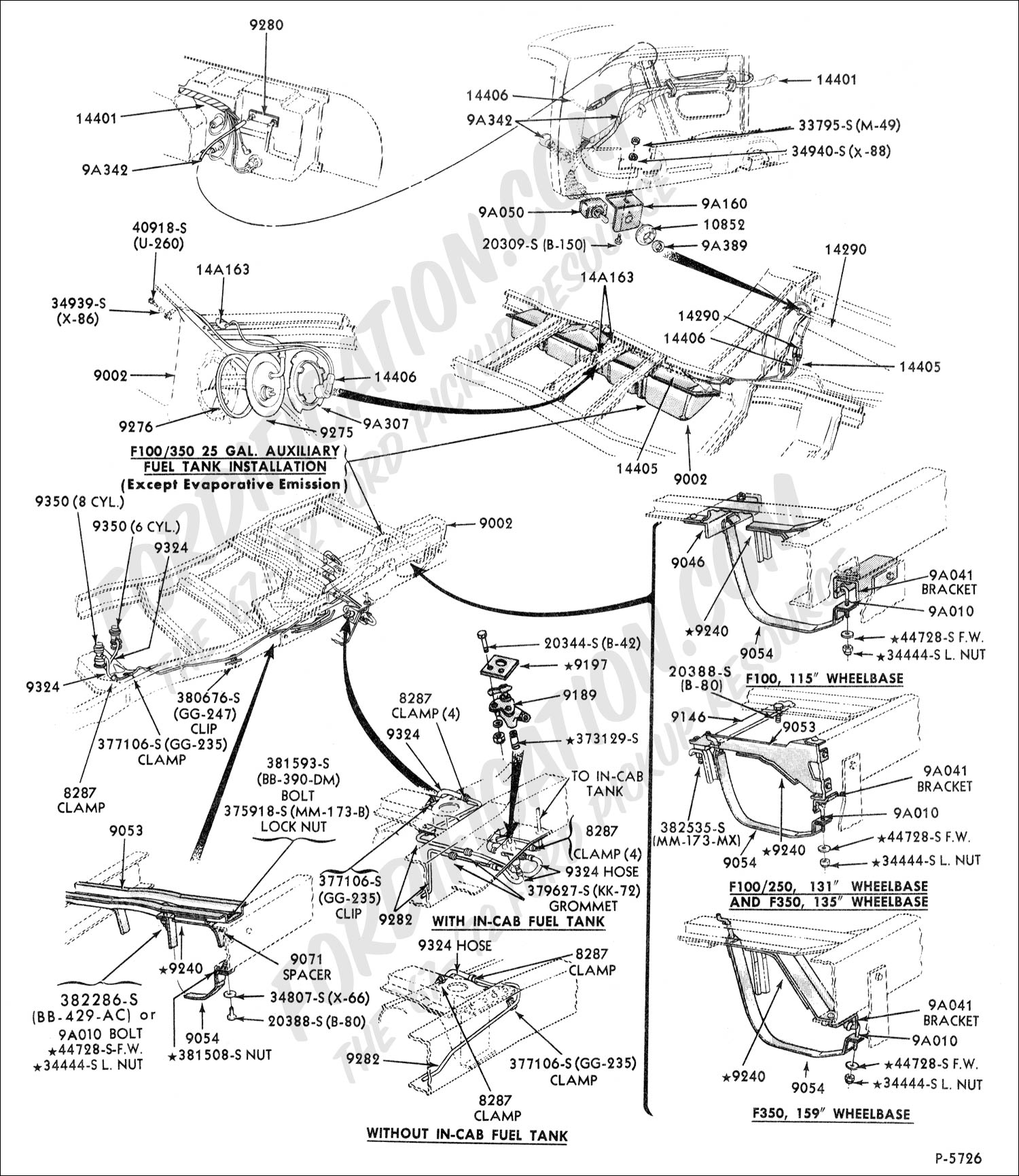 Auxiliary fuel tank ford van #6